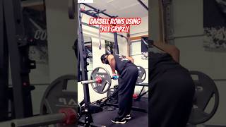 Barbell Row Hack 💥 bodybuilding fitness shorts [upl. by Darnoc]