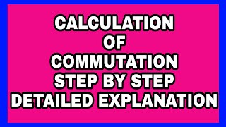 COMMUTATION VALUE OF PENSION calculation pension problems by e learn [upl. by Alurta]