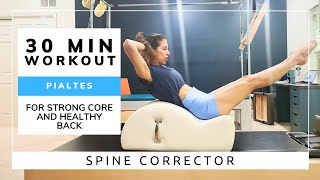 30 Min Pilates workout  Spine Corrector  Pilates for back pain [upl. by Cul893]