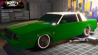 GTA 5 Online  Willard Faction Custom Buick Regal  DLC Vehicle Customization [upl. by Aneehsat]