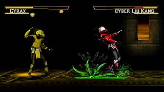 Cyrax vs Cyber Liu Kang  MORTAL KOMBAT LEGACY II [upl. by Ordway]