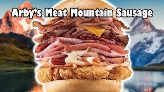 Arbys Meat Mountain Sausage [upl. by Parrnell400]