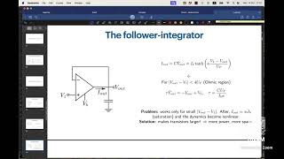 Introduction to Neuromorphic Engineering Subthreshold FET characteristic [upl. by Mallin]