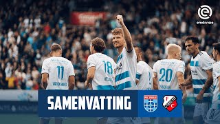 Samenvatting PEC Zwolle  FC Utrecht  Eredivisie [upl. by Nali]