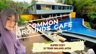 MANG BOLEH MAKAN SAMBIL LIAT ORANG MANDI ⁉️ COMMON GROUNDS TIDAR MALANG JATIM DEWA DRWI NGETRIP [upl. by Erodisi822]