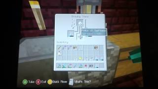 How to make speed potionMinecraft Xbox 360 [upl. by Nonaihr]