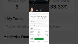 USA vs SCO ODI DREAM 11GRAND LEAGUE TEAM TODAY MATCH [upl. by Kohler]