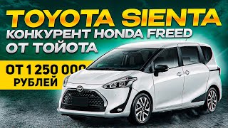 TOYOTA SIENTA  конкурент HONDA FREED [upl. by Atter35]