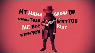 Red Leather  WATCH MY DADDY DIE Lyric Video [upl. by Tinor]