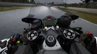 Moto GP 23 Ducati Desmosedici Helmet Camera Race Racing [upl. by Kenta]