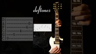 Deftones Sextape Guitar Tabs amp Cover shorts [upl. by Nork]