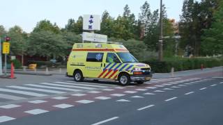 A1 Ambulance 13109 met spoed naar Haringpakkerssteeg in Nieuwendijk [upl. by Gelasius]