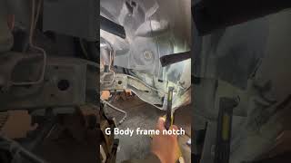 G body front frame notch to clear 24s [upl. by Remle185]