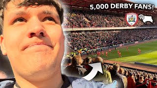 BARNSLEY 21 DERBY COUNTY vlog  BARNSLEY BEAT DERBY amp 5000 AWAYFANS [upl. by Risser]