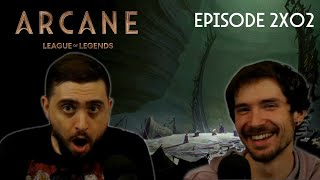 ARCANE SEASON 2 EPISODE 2 WATCH IT ALL BURN REACTION [upl. by Tenney]