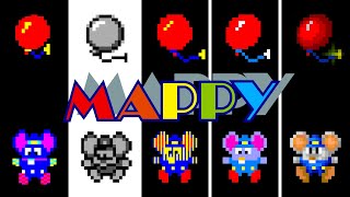 Mappy 🎈 Bonus Stage Versions Comparison [upl. by Dewar]