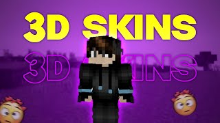 How To import 3D SKINS in Minecraft PEBedrock 🤯  Easy Method [upl. by Vyse]