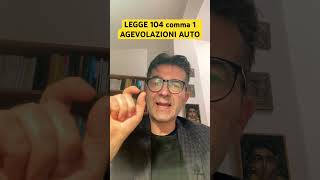 Legge 104 lieve Agevolazioni auto disabilità invalidità avvocatoinvaliditacivile inps [upl. by Gilcrest]