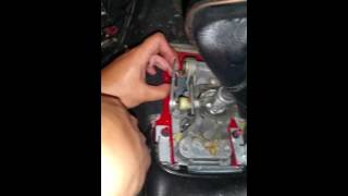 Mk4 18t golf shifter cable bushing replacement [upl. by Ennovehs]