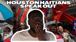 Haitian Community in Houston Responds to Trump’s Controversial Comments [upl. by Vijar]