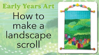 How to make a Landscape Scroll [upl. by Zoba]