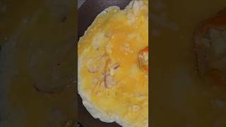 Simple double omlet in 3 minutes trending food omlet batchlor [upl. by Elacim]