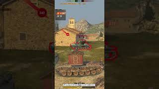 FV4005 in Action wotblitz tanksblitz [upl. by Firestone]