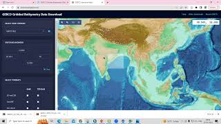 RS amp GIS QA45 How to download bathymetry data [upl. by Giovanna]