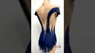 Leotard for rhythmic and acrobatics gymnastics from Alexa Atelier [upl. by Siladnerb]