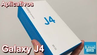 Samsung Galaxy J4  Aplicativos [upl. by Nylisoj968]