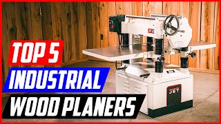 Best Industrial Wood Planers Top 5 Picks [upl. by Ahsinom133]