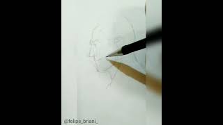 Timelapse  SUPERMAN  drawing [upl. by Adela649]