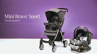 Chicco Mini Bravo Sport Travel System at Walmart [upl. by Nonregla690]