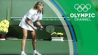 Steffi Graf is the only Tennis player to ever win a Calendar Golden Slam  Throwback Thursday [upl. by Beauchamp]