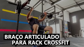 Jammer Arms  Braço Articulado para Rack Crossfit [upl. by Ovid]