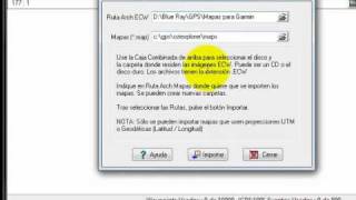 Como importar mapas ECW del CNIG en Oziexplorer [upl. by Anibor]