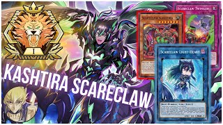 KASHTIRA SCARECLAW Play Through And OTK Master Rank Replays  Decklist YuGiOh Master Duel [upl. by Akeemaj]