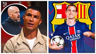 Cristiano Ronaldo MET LE FEU à Manchester le Barça veut VOLER un joueur du PSG  Revue de presse [upl. by Carothers]