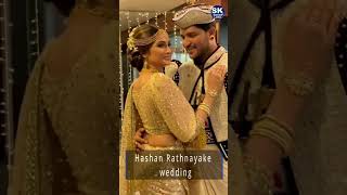 Hashan Rathnayake Wedding  bridal dresses kandyan love wedding [upl. by Alathia610]