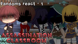 Secretive characters react  Karma Akabane  15 [upl. by Jr430]