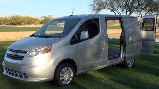 2015 Chevy City Express Van Everything You Ever Wanted to Know [upl. by Anemolihp]