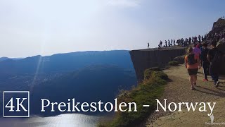 Conquering the quotPulpit Rockquot Norways Iconic Hike  Preikestolen Norway [upl. by Itaws731]