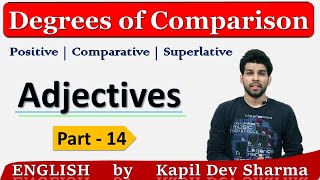 Degree of comparisonPositive comparative superlative degree Positive degreeenglish grammar [upl. by Ithaman344]