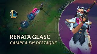 League of Legends Renata Glasc  Mecânica de jogo  Campeã em Destaque [upl. by Hadlee]