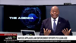 NAFCOC applauds police for clearing Joburg CBD of counterfeit goods Sabelo Macingwane [upl. by Camellia]