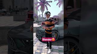 VFX in blender 😍 blender vfx applevisionpro shorts viral [upl. by Elocal]