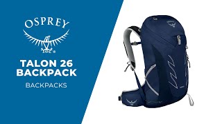 Osprey Talon 26 Backpack  Gear Review [upl. by Elaval]