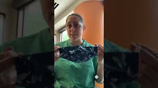 How to wear and remove a nonmedical mask with Dr Fairbrother [upl. by Brunella]