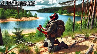 New Big Update Day 23 Wilderness Survival  Subsistence Gameplay [upl. by Nedap]