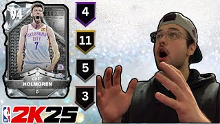 DIAMOND CHET HOLMGREN IS A DEMIGOD IN 2K25 [upl. by Rasia]